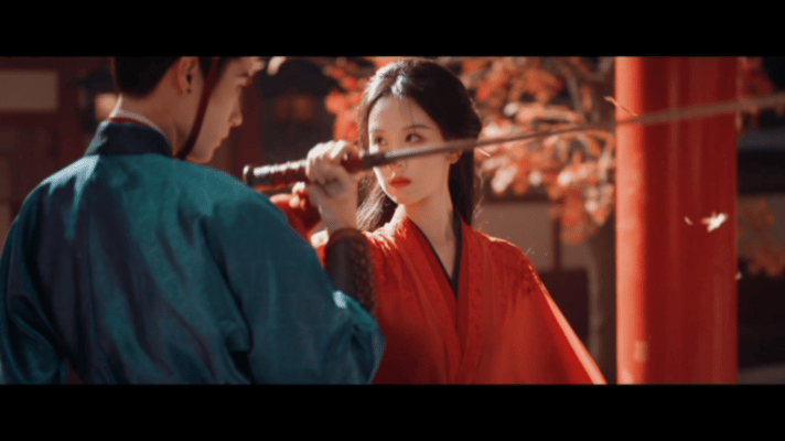 陈都灵翘楚红衣造型陈都灵翘楚红衣造型来袭🈶和红色的适配度真的拉满了！！！不敢想