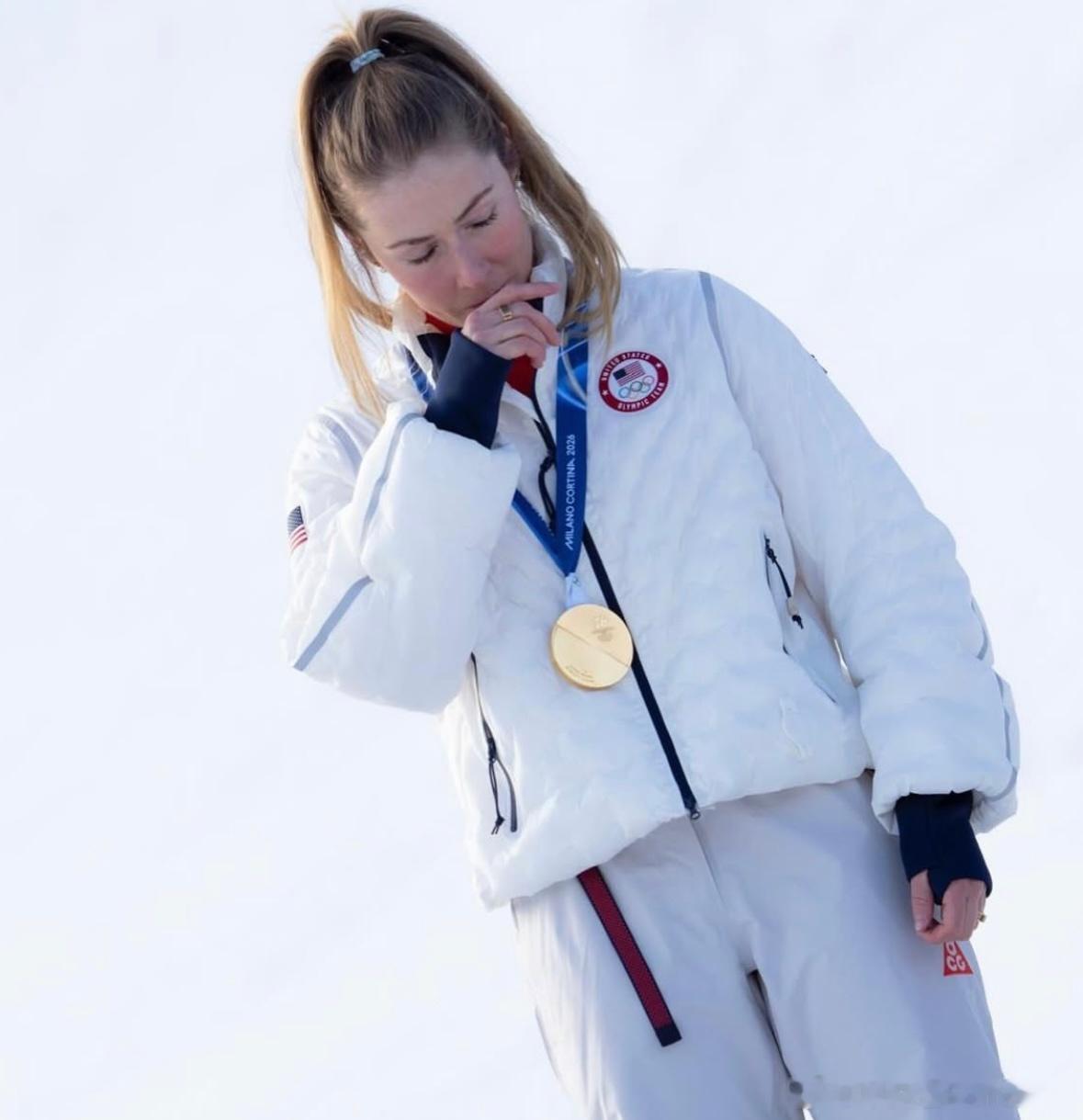 斯瓦泰克！Iga在家持续关注冬奥会！祝贺自己的偶像和朋友高山滑雪女王Mikael
