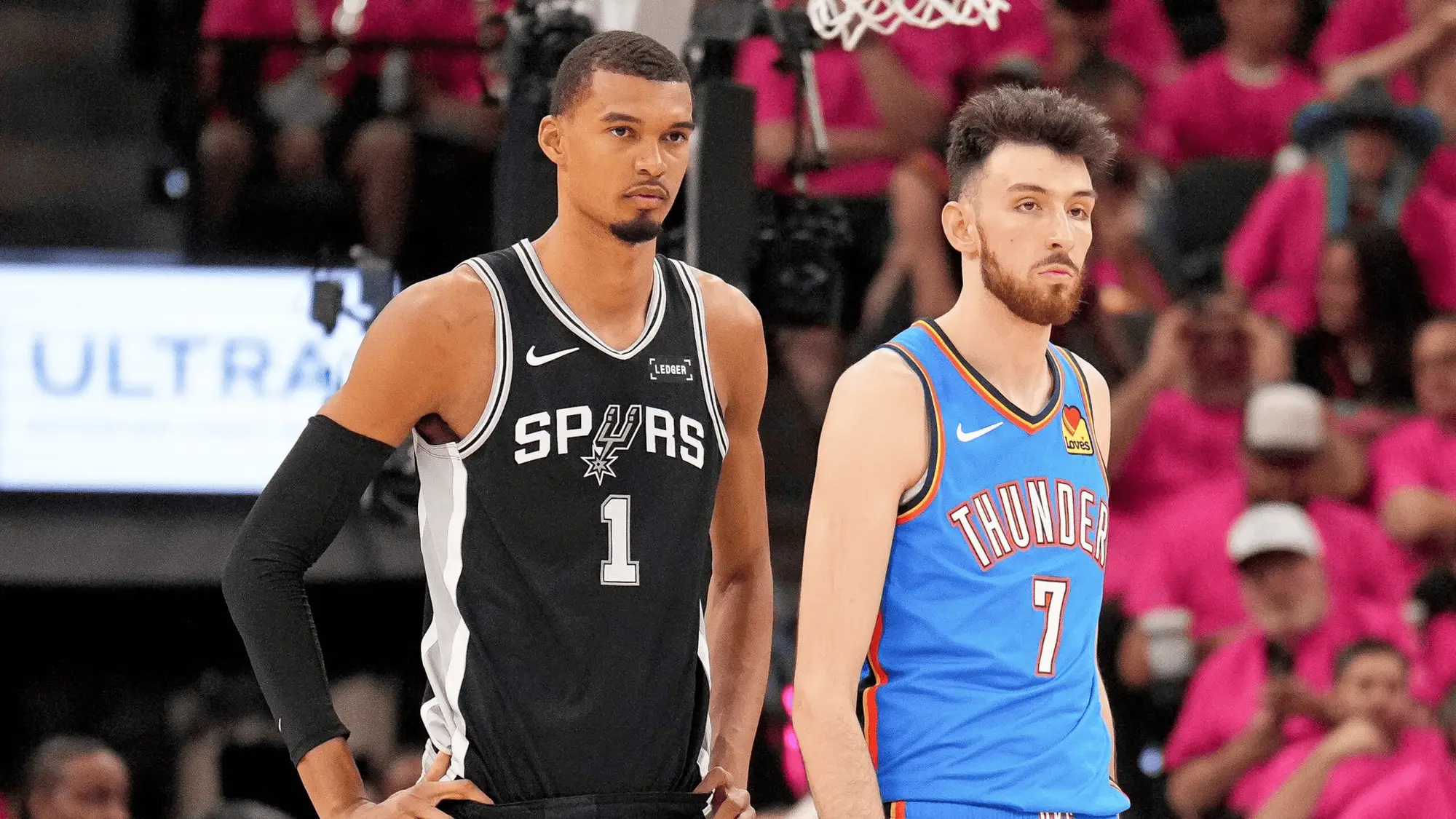 雷霆主场127-114战胜马刺赢下天王山，系列赛大比分3-2领先NBA西部决赛第