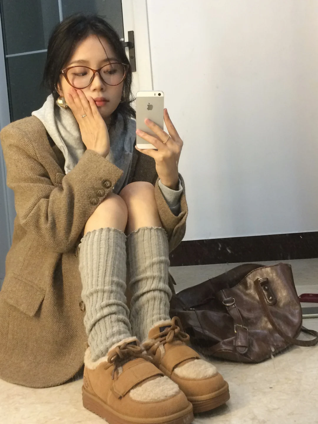 承包我一整个秋冬的棕色棉鞋分享🍂