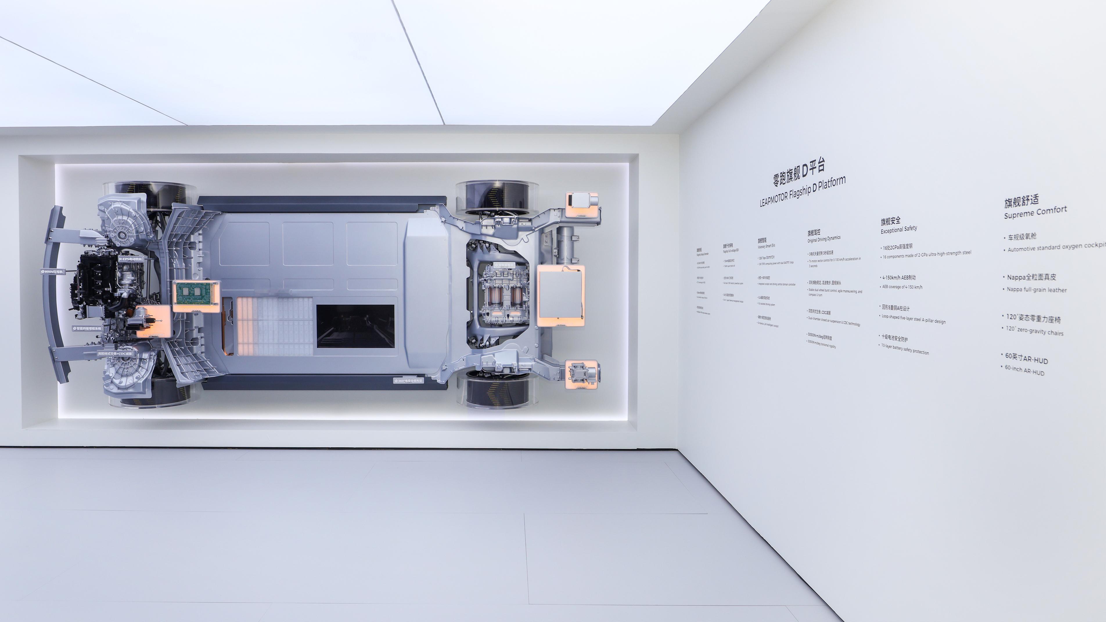 零跑展台这次带来了什么好看好玩的？🚗 零跑ABCD全系集结，全新A系列首款车型