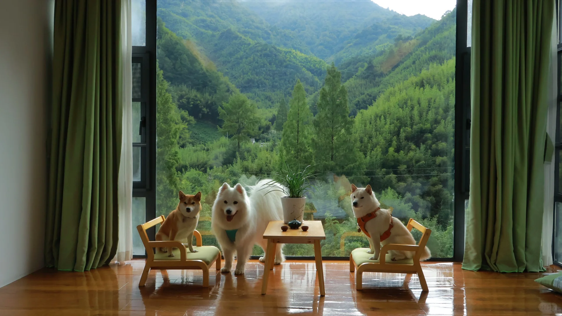 住在山里的日子⛰️