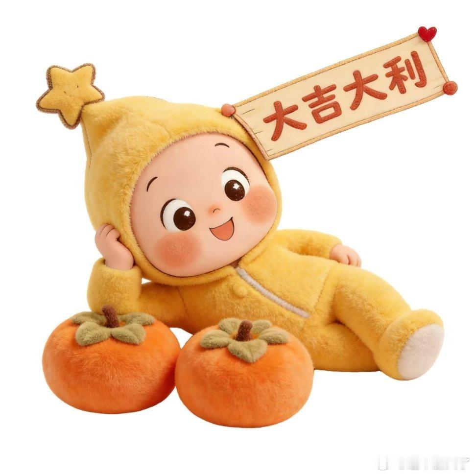 元气小星星人，在线卖萌。新年迎喜番