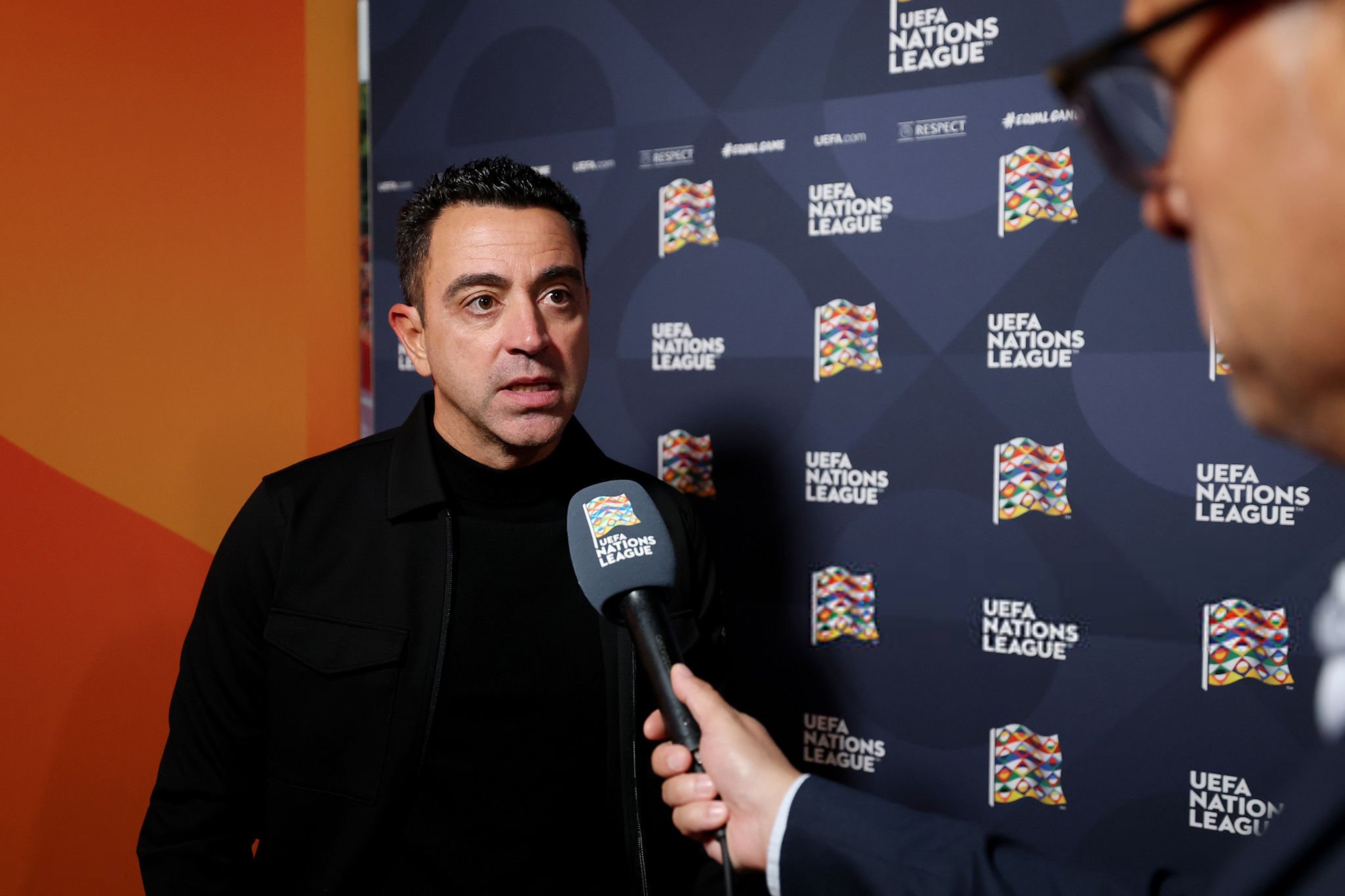 Xavi Hernandez 荷兰绝平德国 ​​​