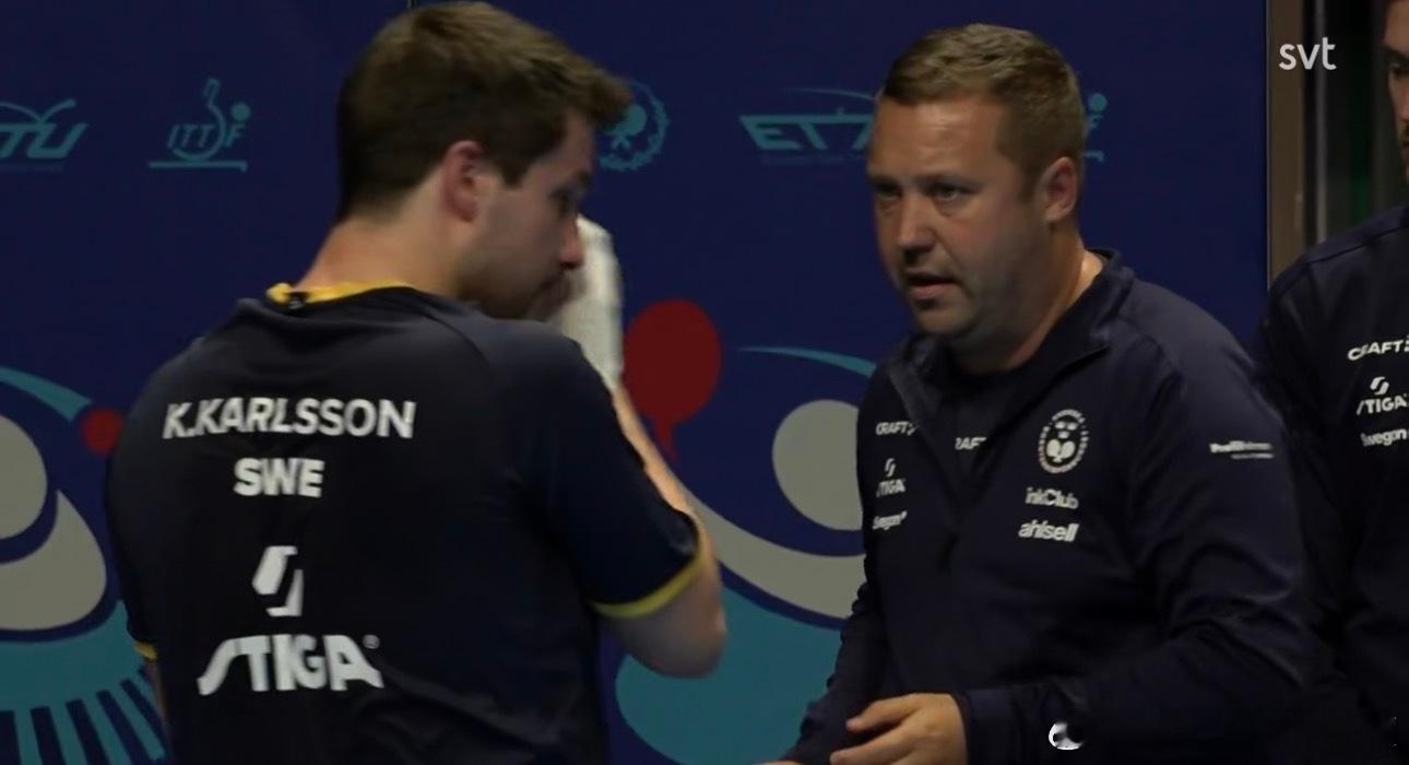 瑞典男乒主教练辞职——在世锦赛开赛前九天SVT体育频道可以披露，瑞典男子乒乓球队