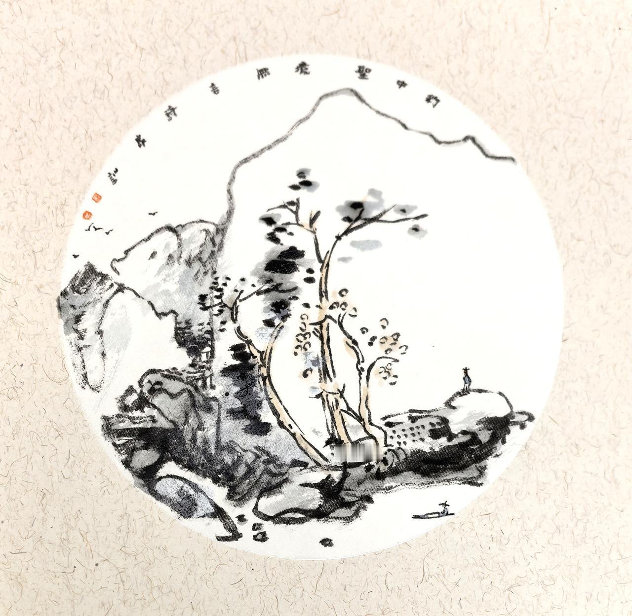 王家训国画欣赏画家王家训 
闲看云归岫，了无尘事牵。此心清净，便胜人间无数～