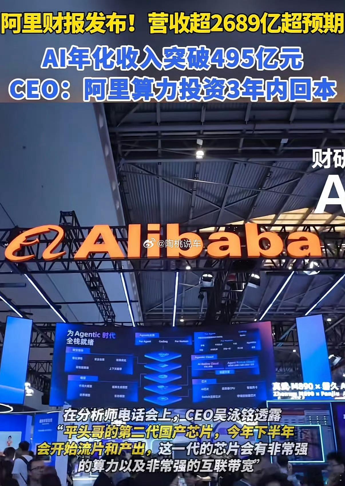 阿里云交出2027财年第一季度亮眼答卷，外部商业化收入同比大涨45%，刷新22个