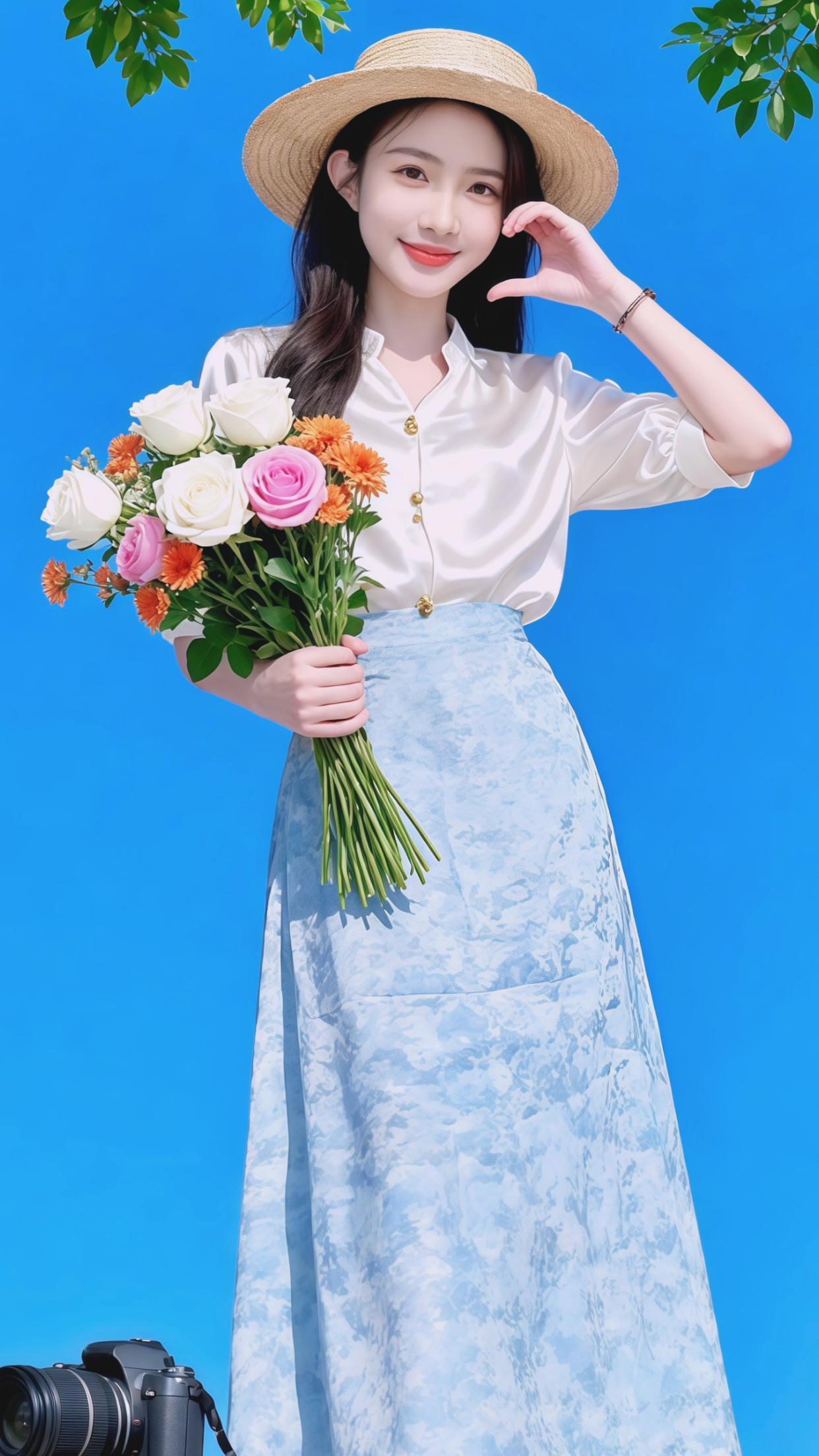 穿出自己的风格不惧时光优雅到老 美美的裙子飘起来 五一出游穿搭 五一 夏日穿搭
