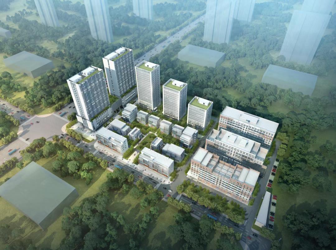 日前，西安国际人工智能创新园项目三期核心楼栋 201A、216、217 楼顺利封