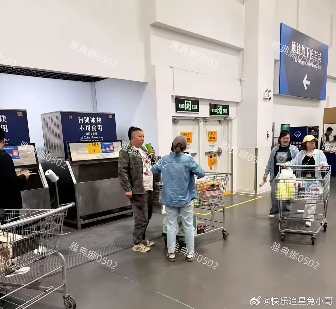 山姆超市偶遇东北雨姐，虽然这位曾经 红极一时拥有千万粉丝的网红大姐被封快一年了，