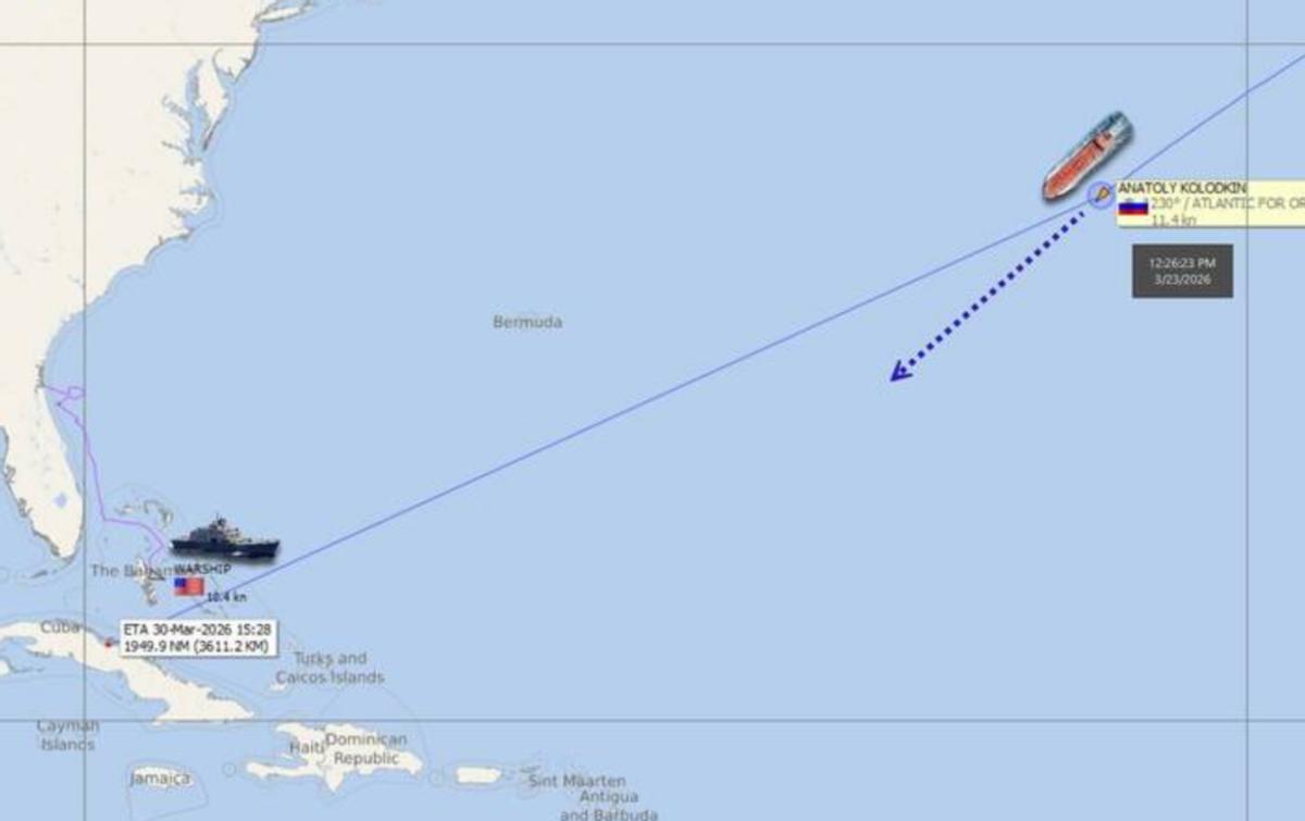 【马上要抵达古巴，俄罗斯油轮突然变航线】

古巴由于遭受美国极限制裁，导致石油无