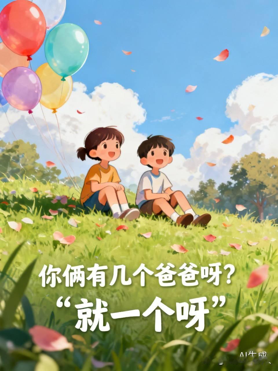 一次吃婚宴，听到一男一女两个孩子在对话:
男孩说“我妈妈结婚的时候，是我放的礼炮