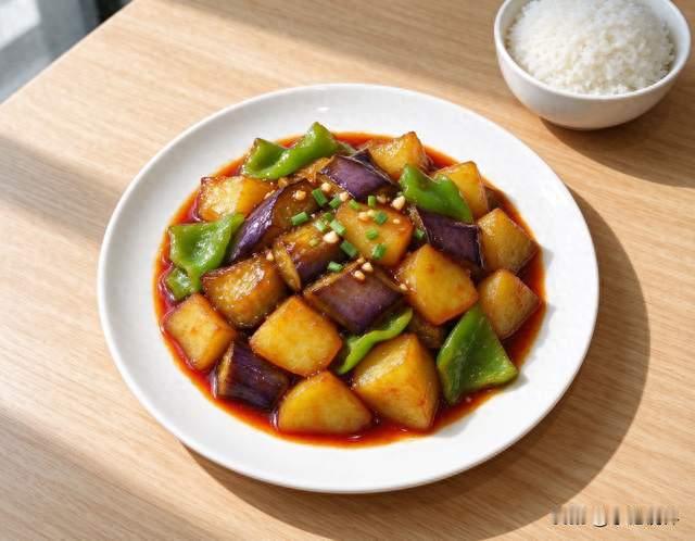 地三鲜家常做法，茄子软糯土豆焦香的实操经验分享