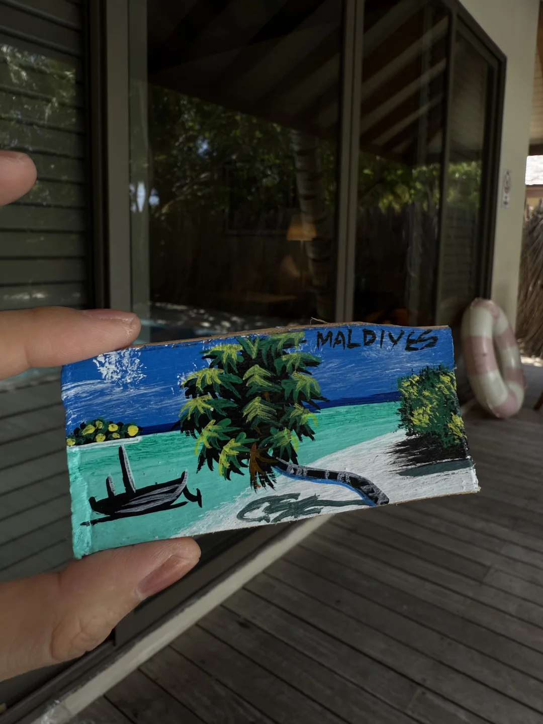 马尔代夫🇲🇻 手绘冰箱贴太好看了！附地址