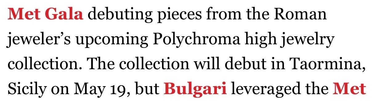 这次新高珠系列叫Bvlgari Polychroma High Jewlery，