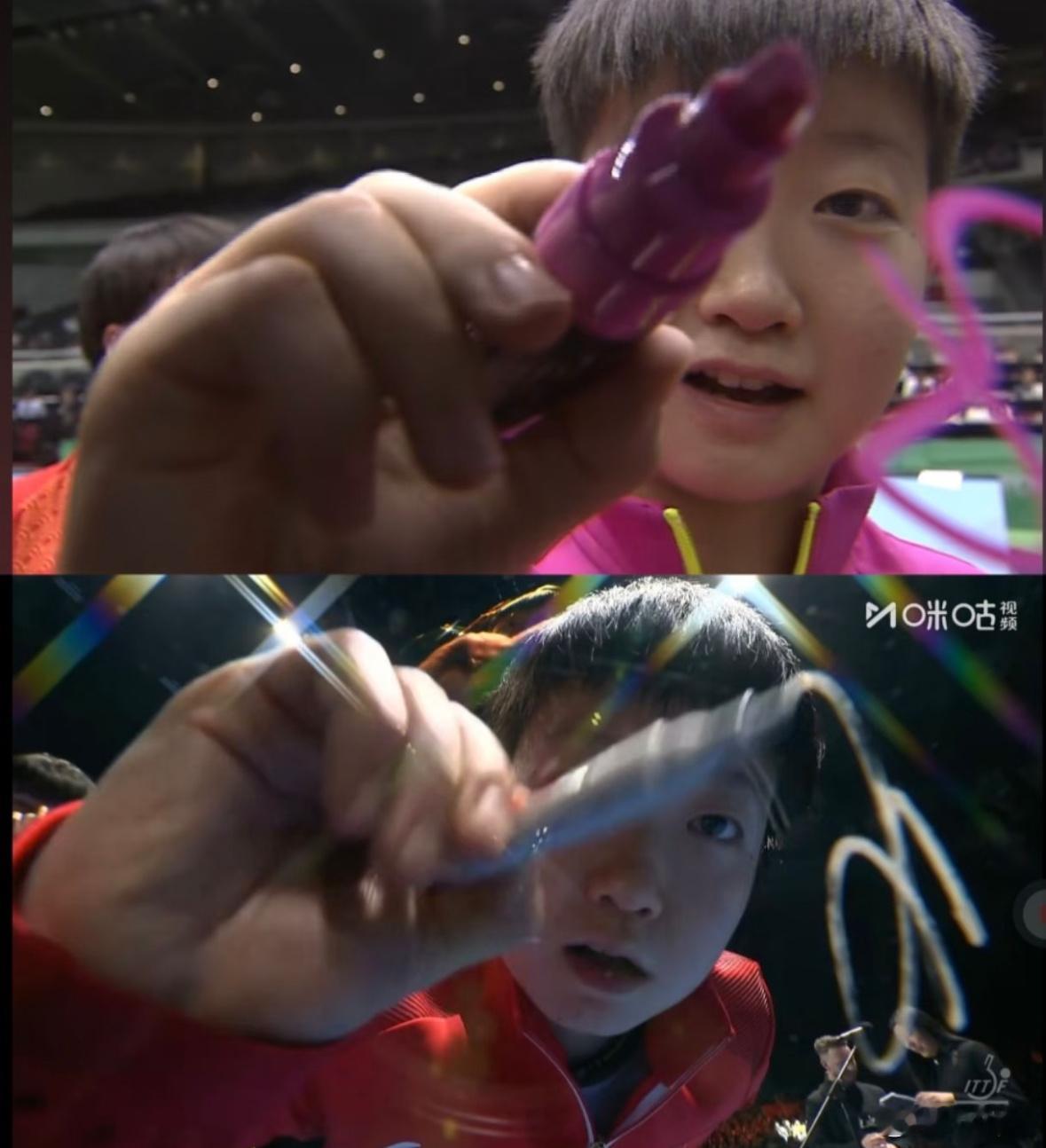 孙颖莎你这么多年怎么没变呀，梦回那年的签名 ，怎么一点没变啊 