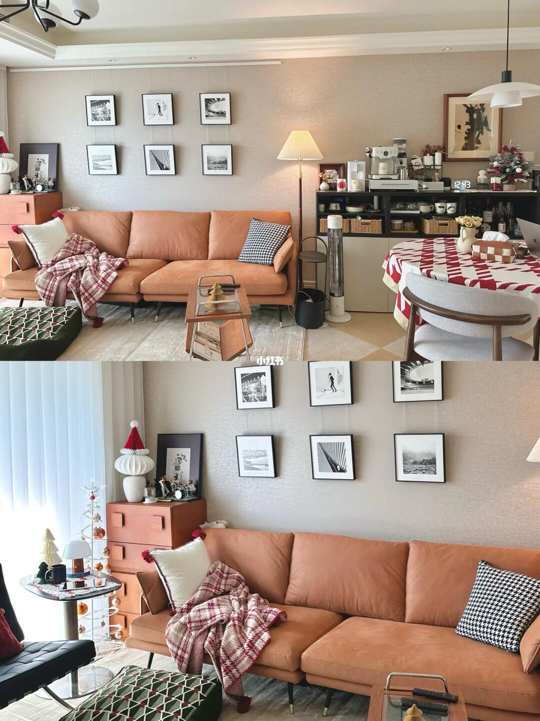 暖色调客餐厅 | 手机和相机图你更想看哪个～