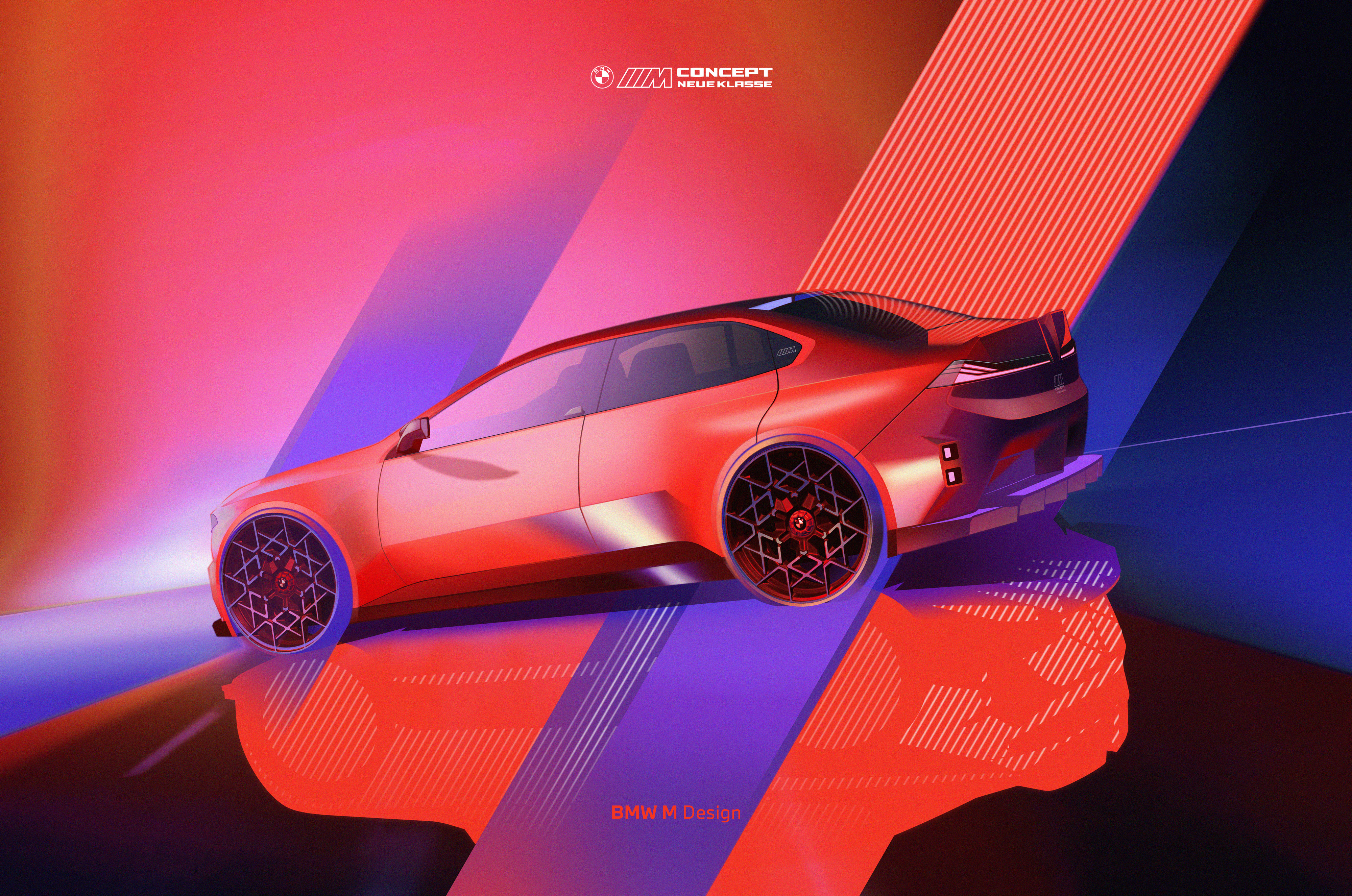 BMW M Concept Neue Klasse 设计稿宝马