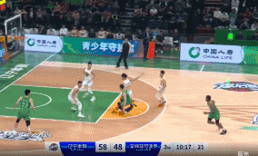 弗格两粒三分，轰停深圳
北京时间4月20日，辽宁与深圳的比赛进行至第三节初，如我