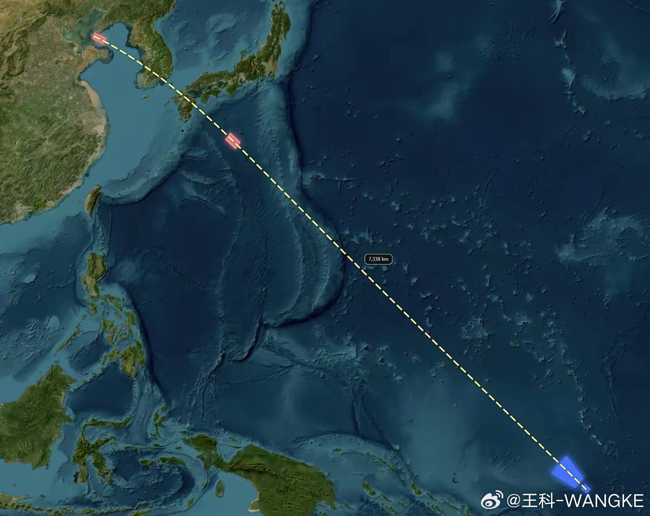 巨浪导弹过顶日本！ 