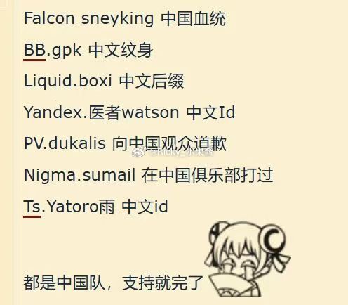 新ti观赛指南图源nga 侵删 