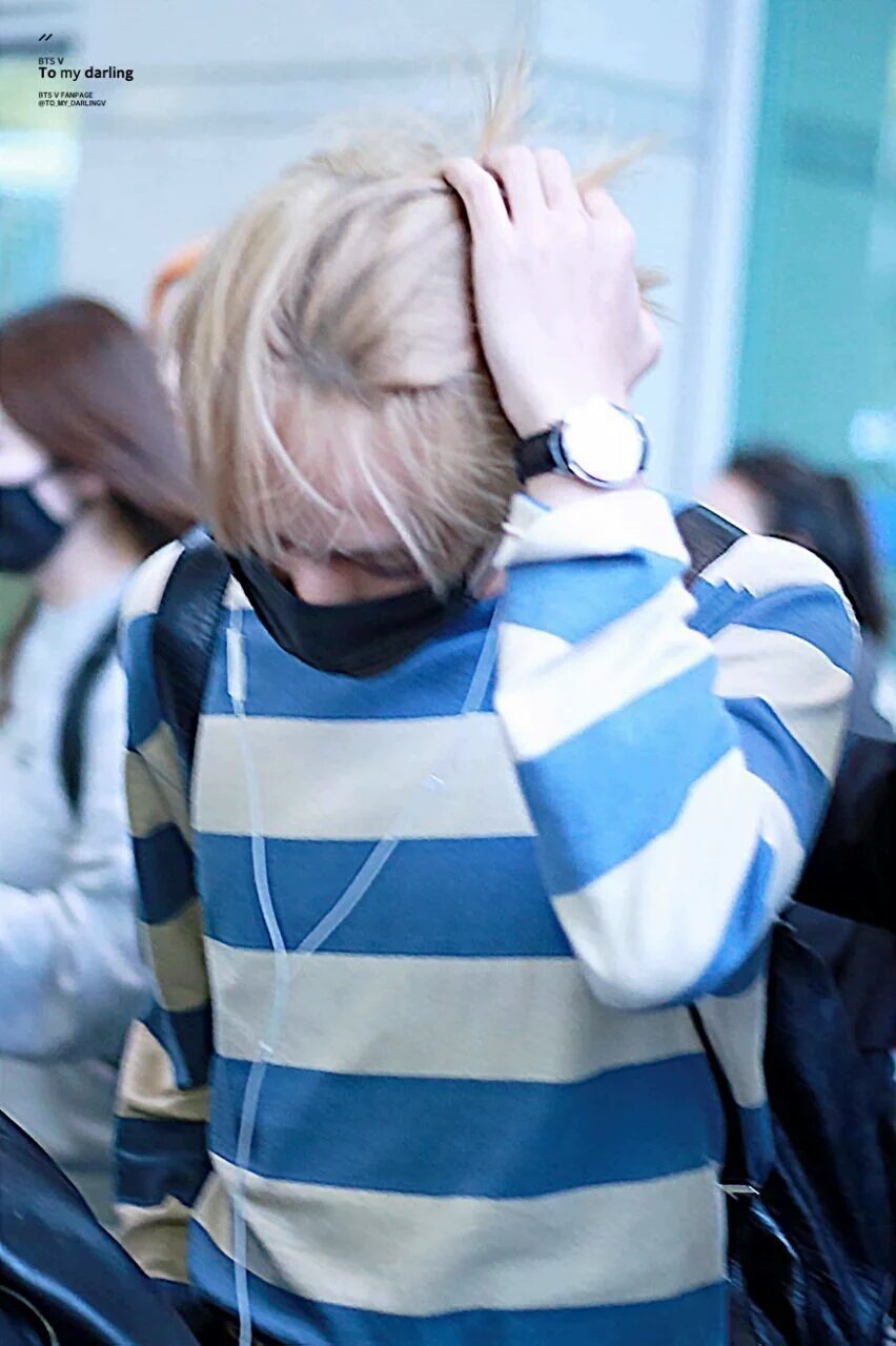 金泰亨 🐯金泰亨kpop永一 「160329」ICN Airport哥感很重的