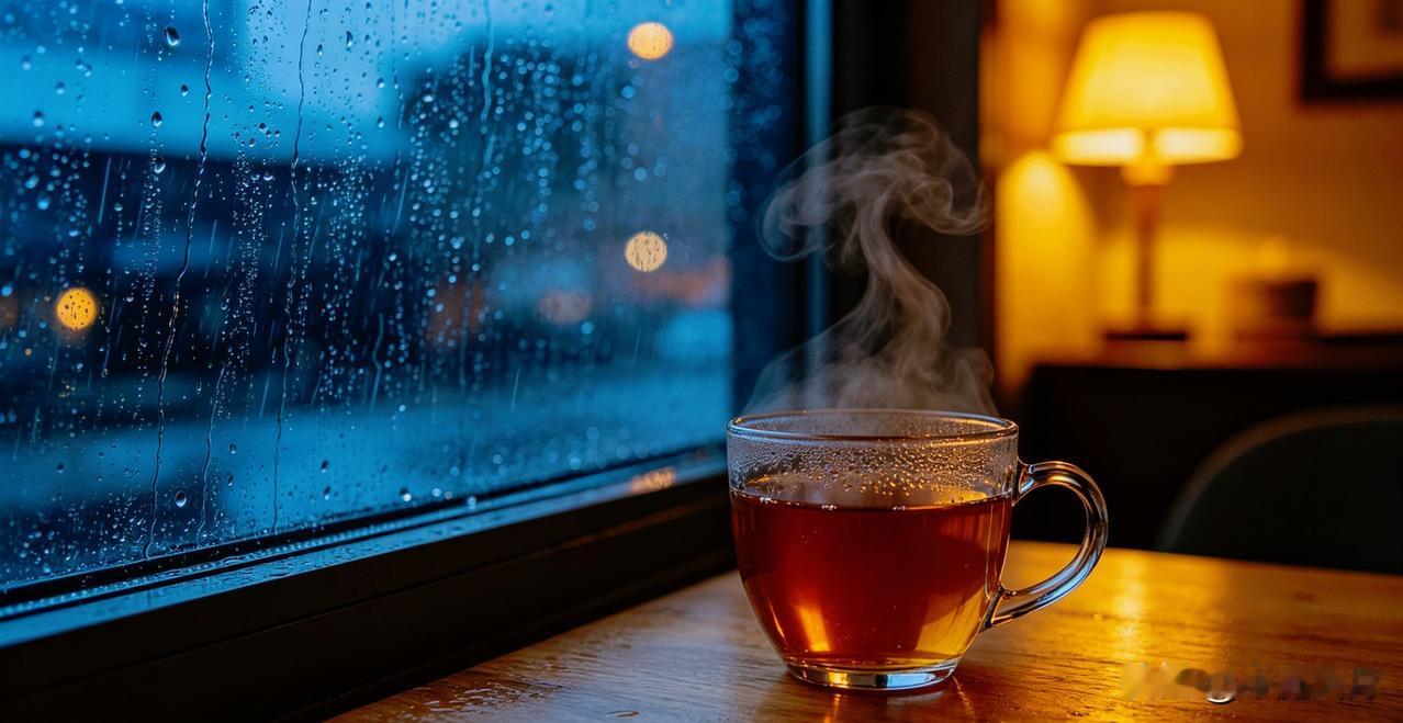 现代版红楼 · 听雨｜一席，一茶，两人，听风，观雨

夜雨自后半夜悄然落起。
初