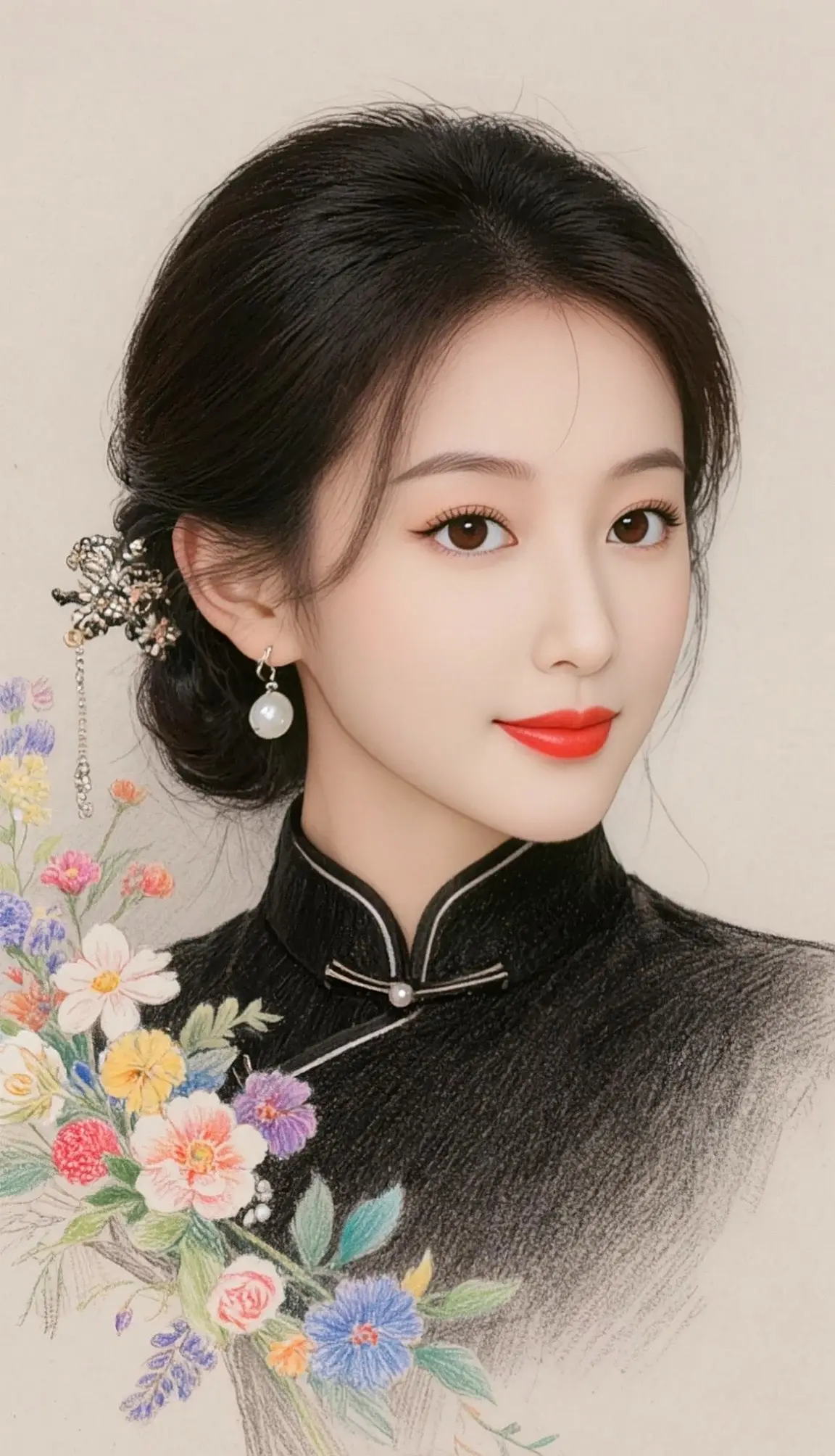 AI素绘美人 随变ai随便玩