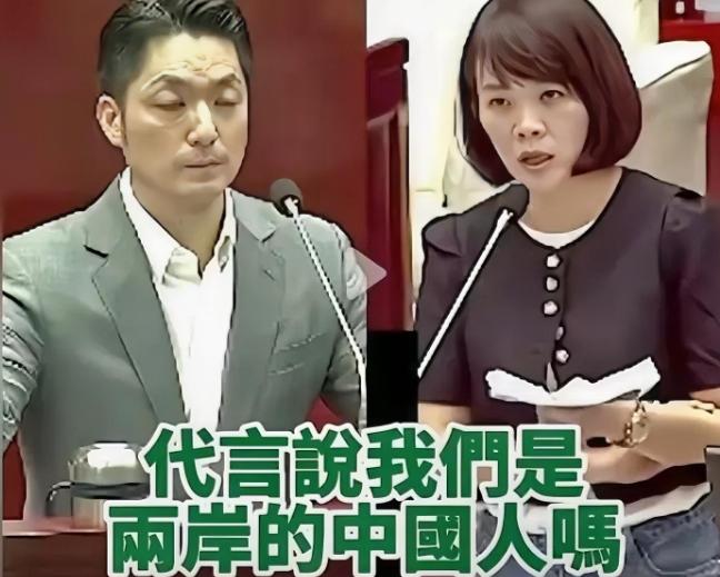 尴尬！绿营议员当场追问蒋万安：郑丽文能代表台湾人自称中国人吗？为何一碰到“中国”