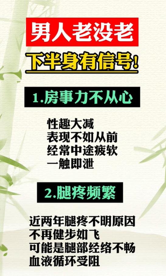 腰膝酸软夜尿多精力下滑，多是肾气不足表现