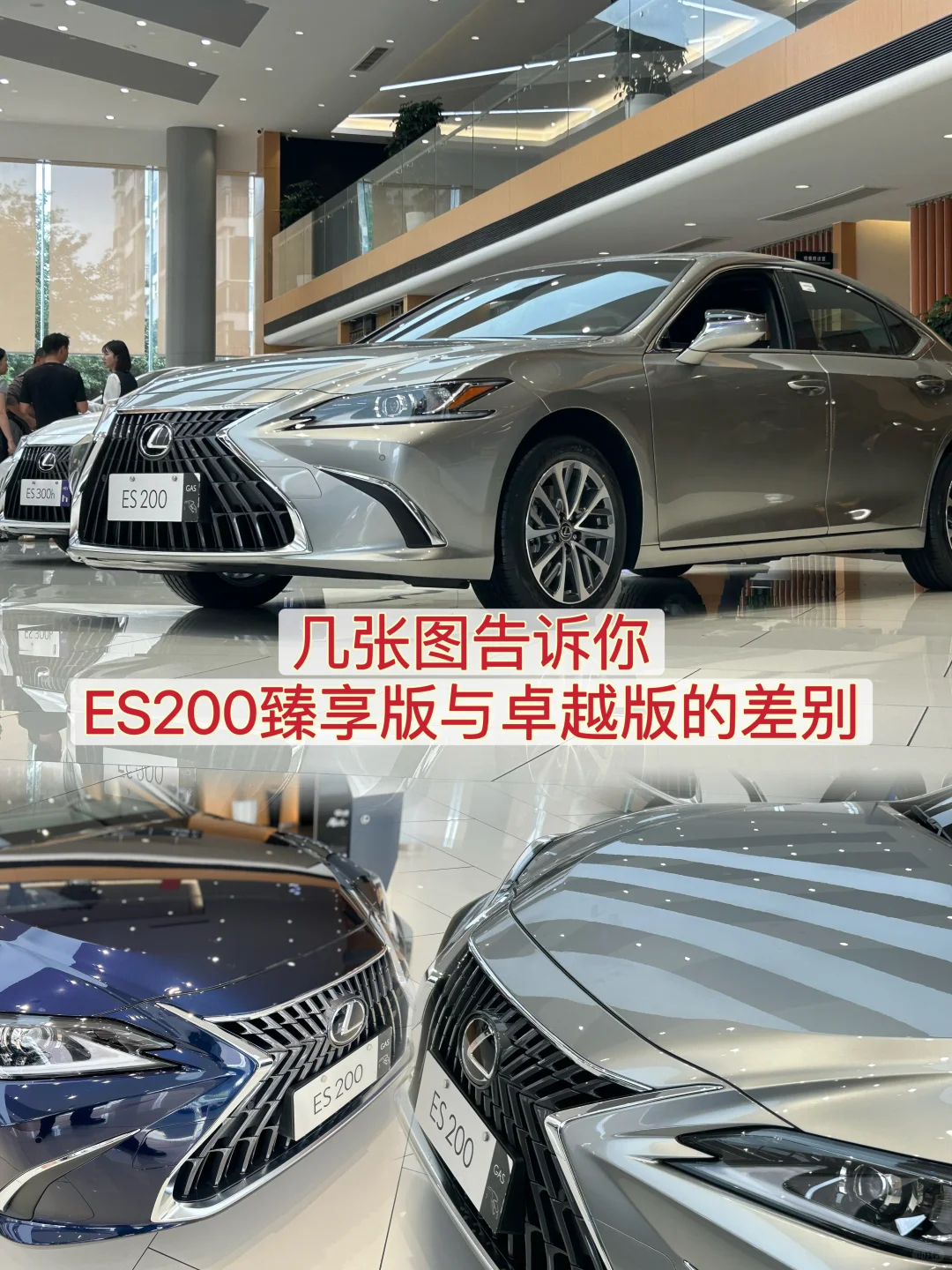 几张图告诉你ES200臻享版与卓越版的区别