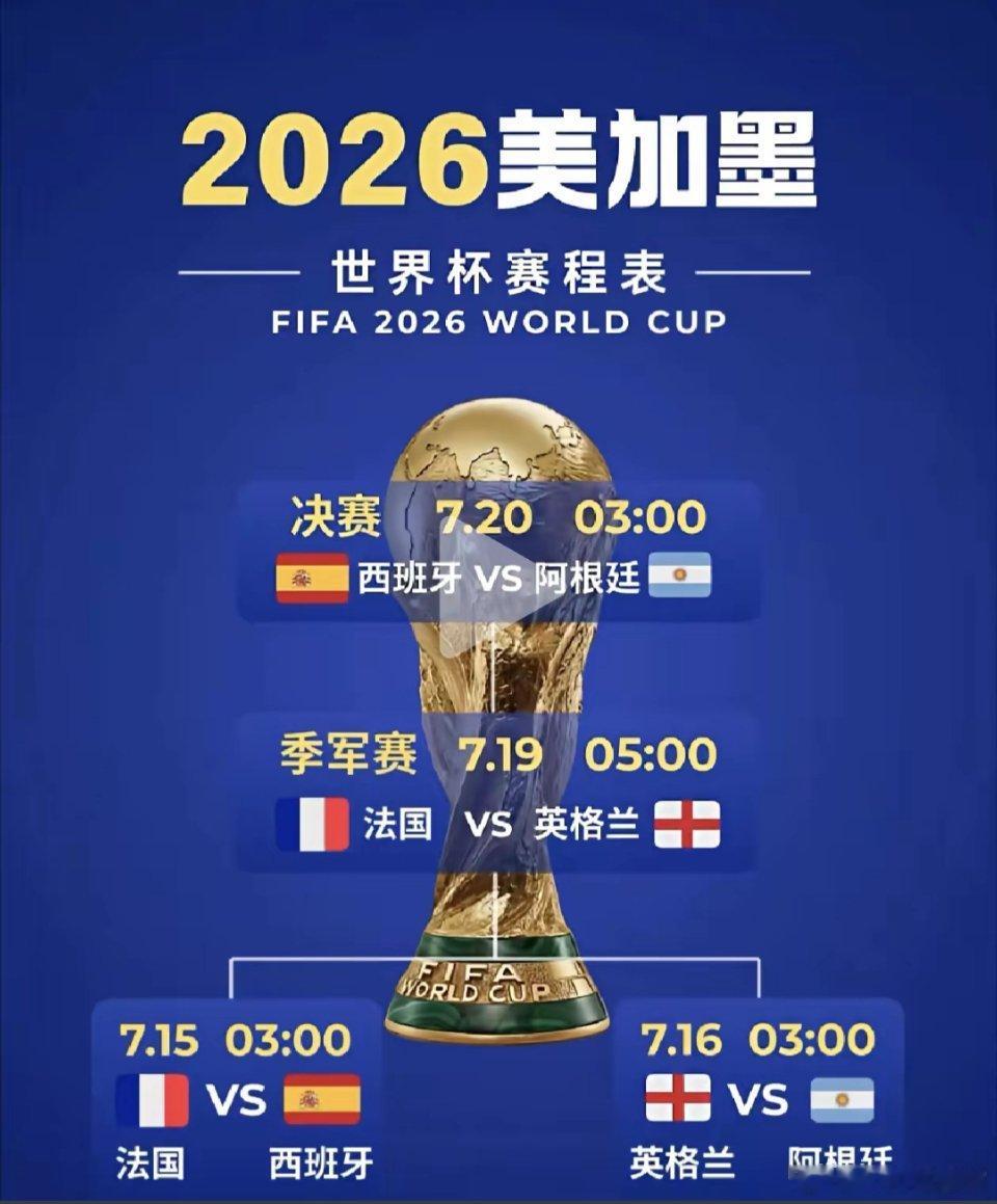 ⚽️世界杯🏆季总决赛预告：📺比分参考:【世界杯交流会】📅103 法国vs英