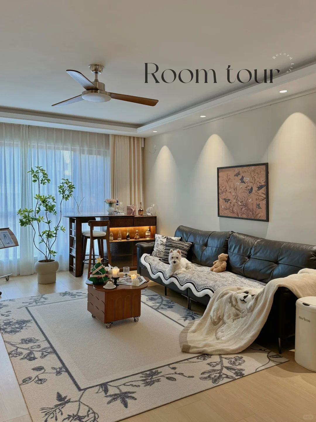 roomtour | 4w软装打造的中古氛围小家