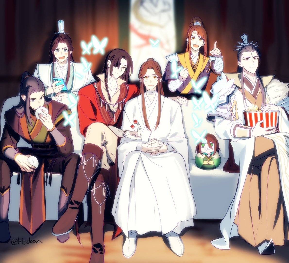 #天官赐福第二季开播#  第二季上映会twi：hlpdaaa ​​​