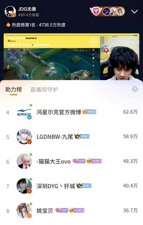 九尾钎城给无畏送礼物九尾钎城给无畏直播送礼物无畏排面有！！ ​​​