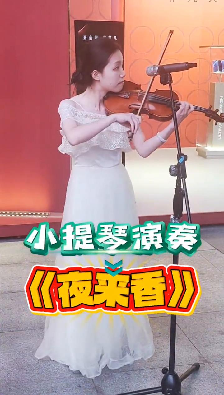 小提琴演奏：《夜采香》。