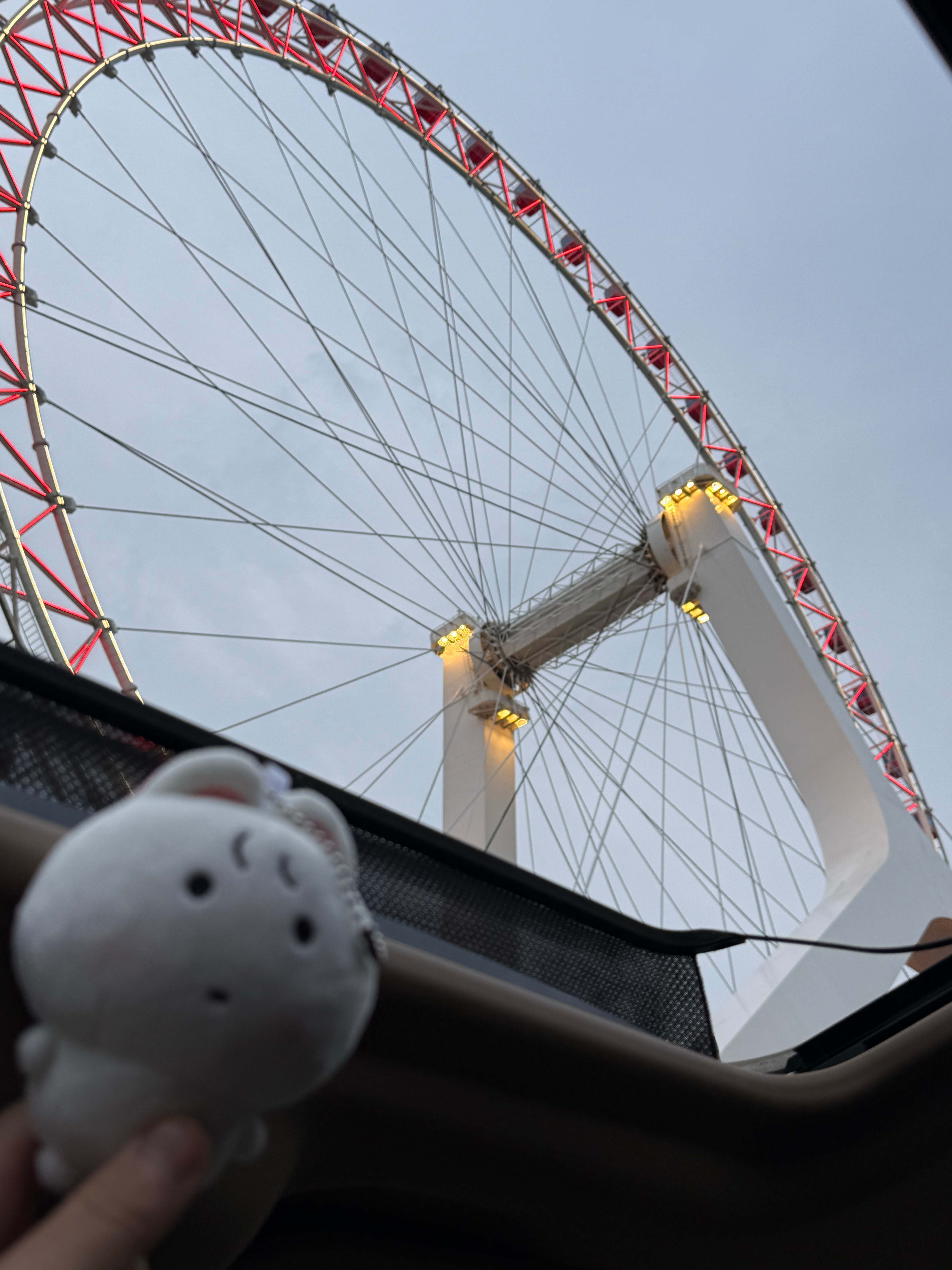 到此一游。 