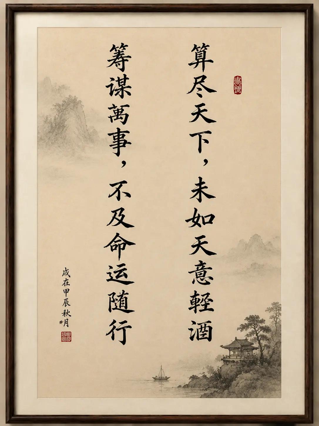 命运啊