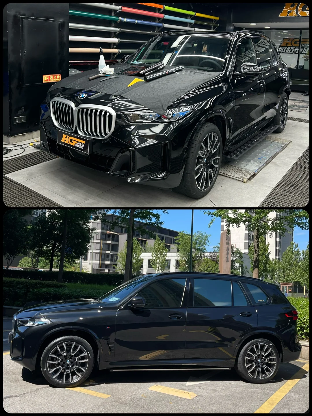 宝马X5丨威固玻璃膜