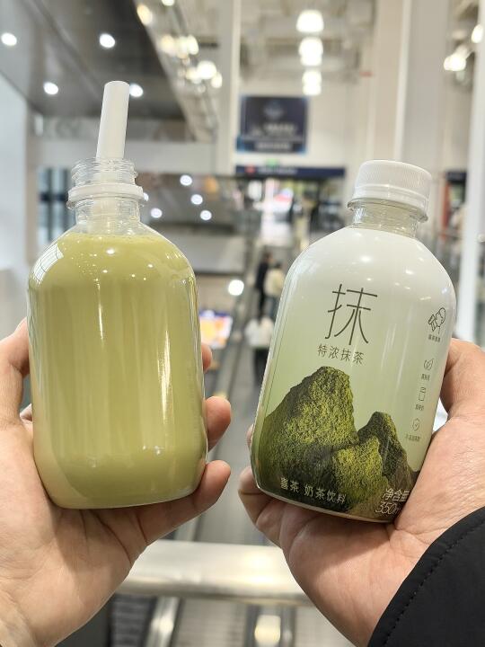 山姆挖到宝啦…喜茶特浓抹茶真的好好喝！