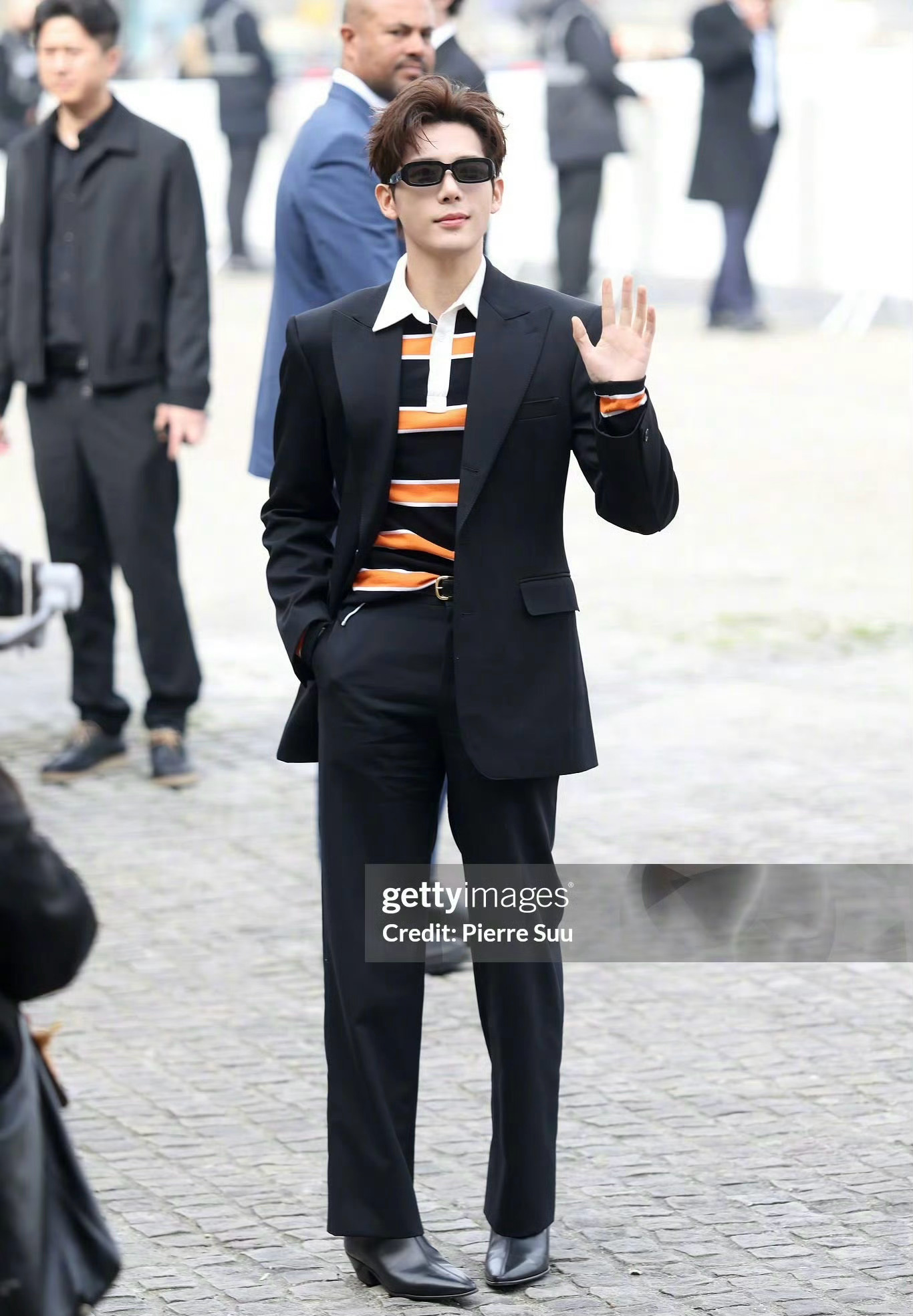 王安宇在时装周的生图，状态怎么样？