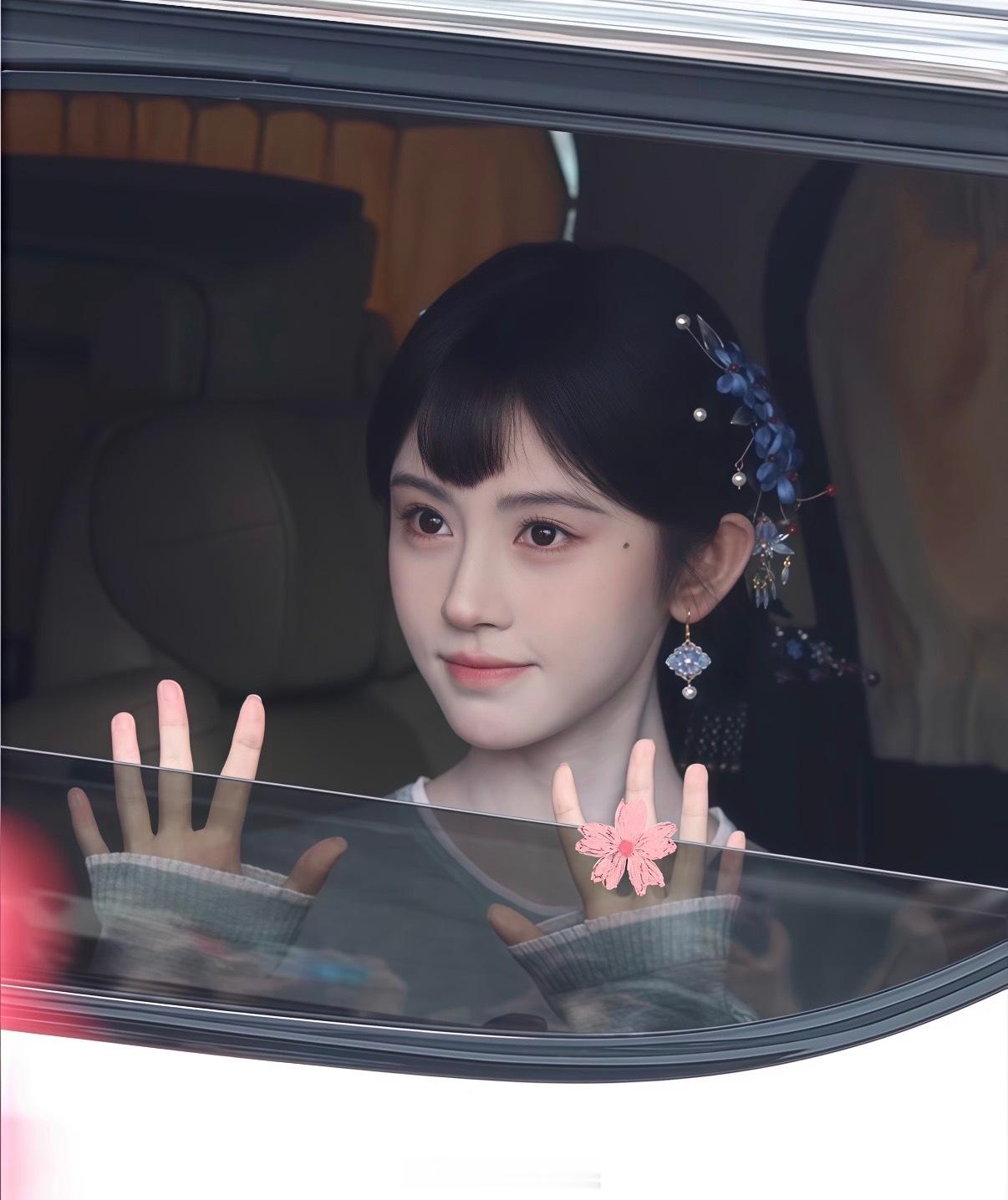 鞠婧祎万花世界民国刘海造型鞠婧祎民国刘海造型 这都美成啥样了 
