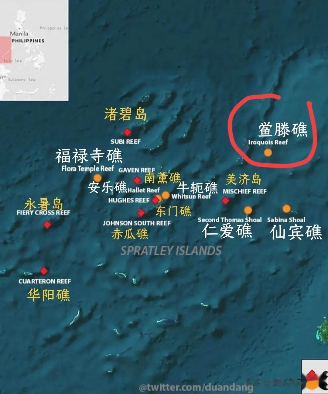 菲律宾军方昨天称：菲海岸警卫队将于近日派出两艘海警船前往鲎腾礁，并且准备把在此地