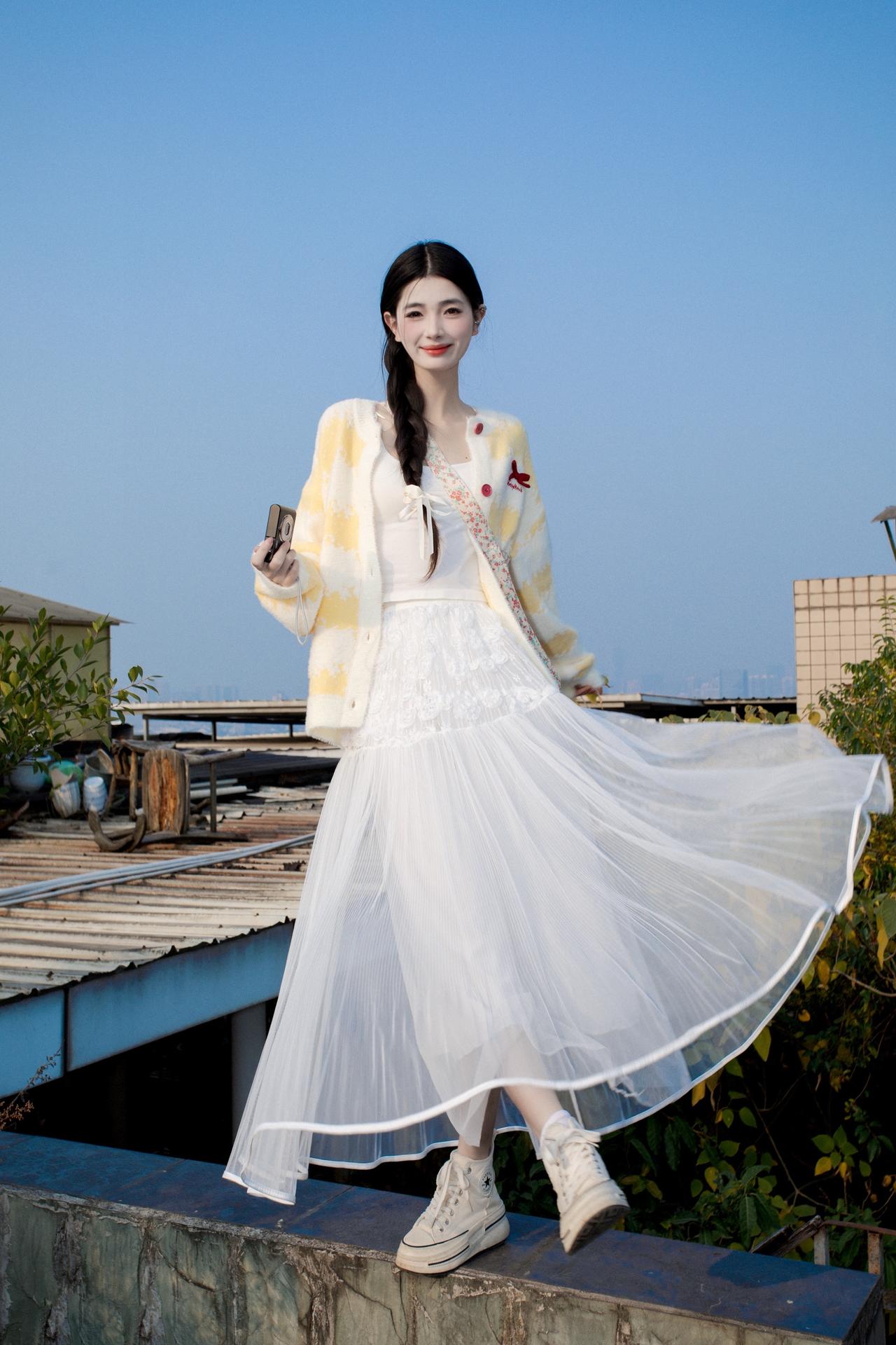 开心呀开心，一件喜欢的毛衣～毛衣穿搭 毛衣控