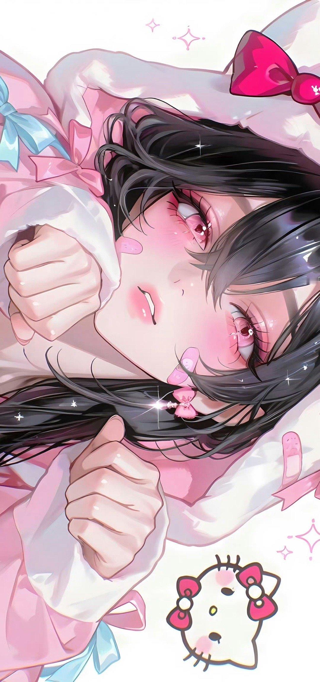 超可爱的粉红色系壁纸，是青涩的心动呀💗 ​​​