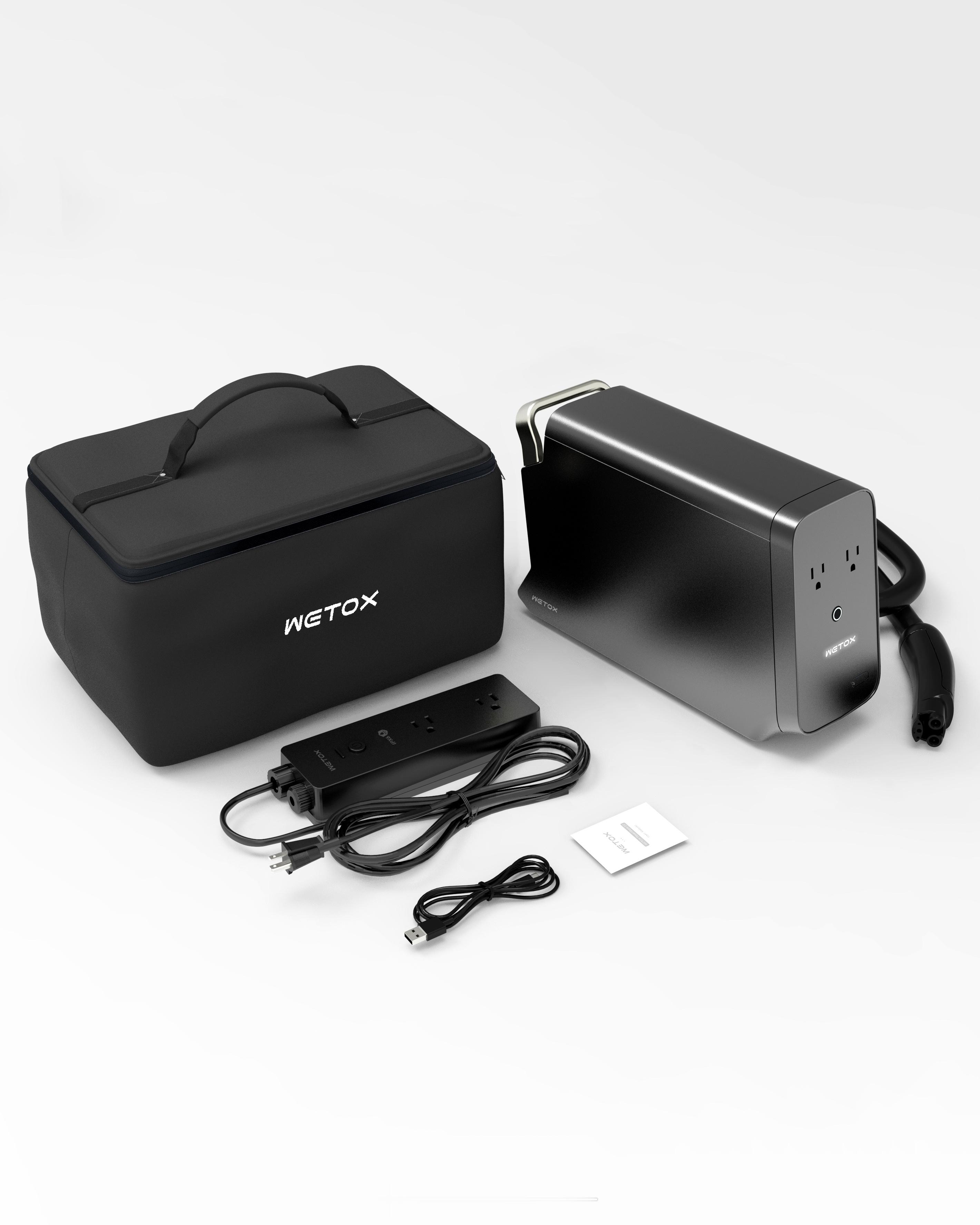 WETOX 外置充电桩|设计：CATL普通的 V2L（对外放电）适配器会白白浪费