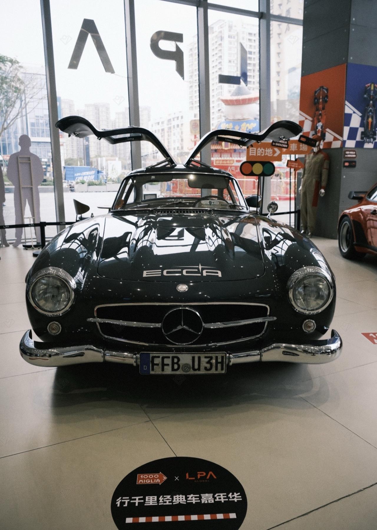 遇见如此优雅的车是何等的幸运！汽车文化 复古车 梅赛德斯奔驰 奔驰300SL