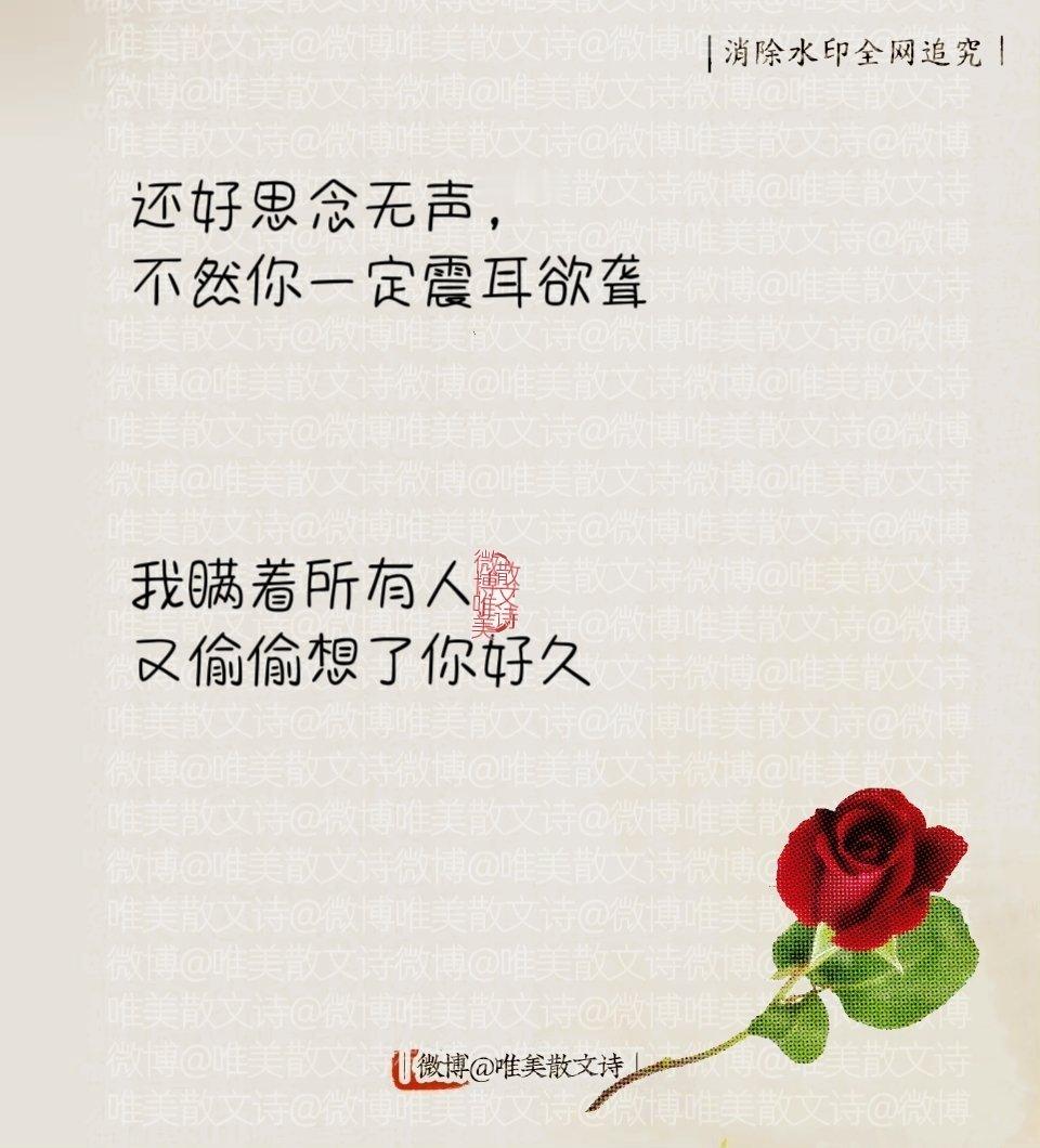 “抄一句，偷偷发给那个不能在一起的人，太戳了！” 