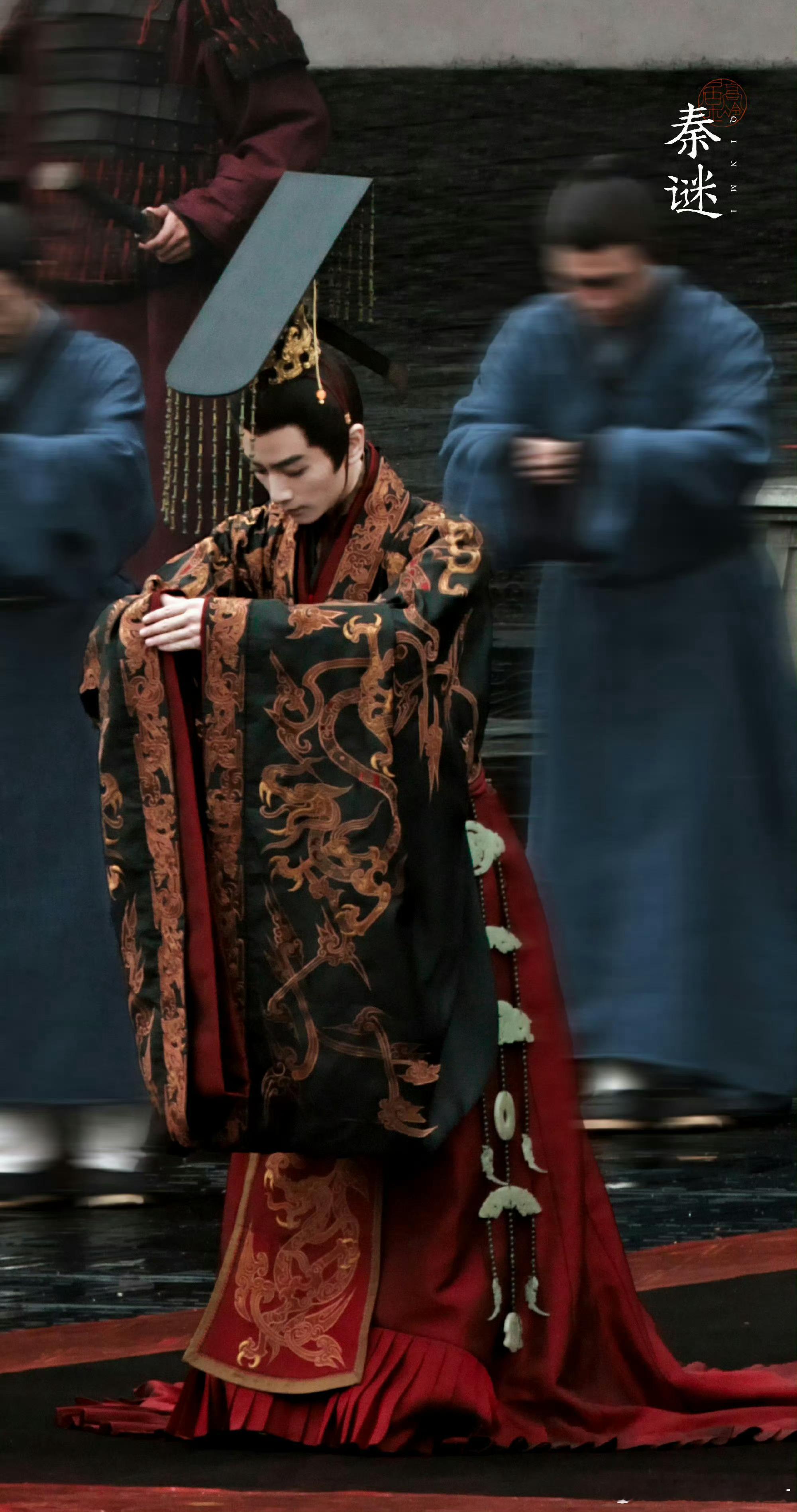 陈晓演秦始皇陈晓演秦始皇：古装帅哥解锁“帝王皮肤”，剑眉一挑自带威严，就是不知道