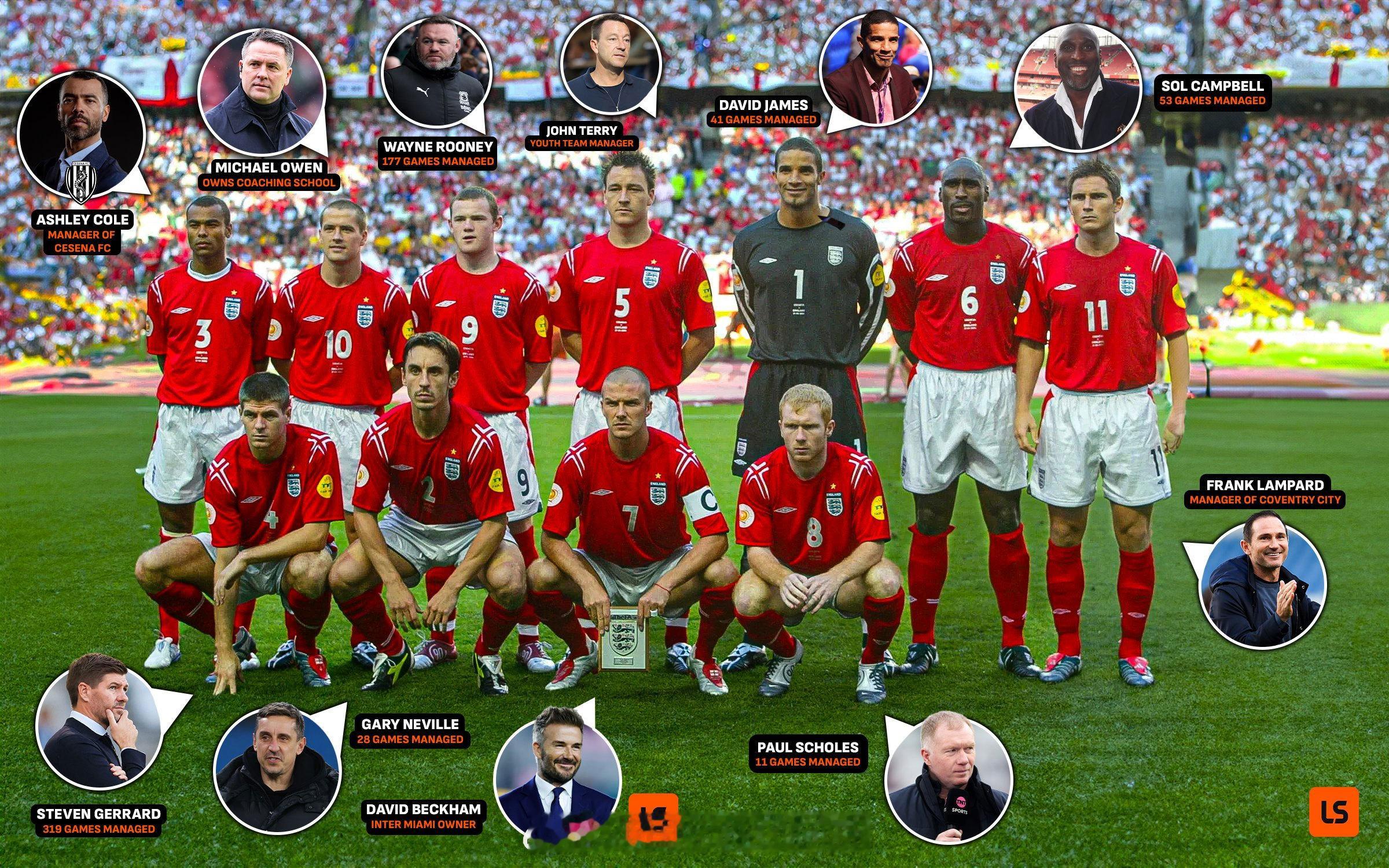 英格兰黄金一代！ 